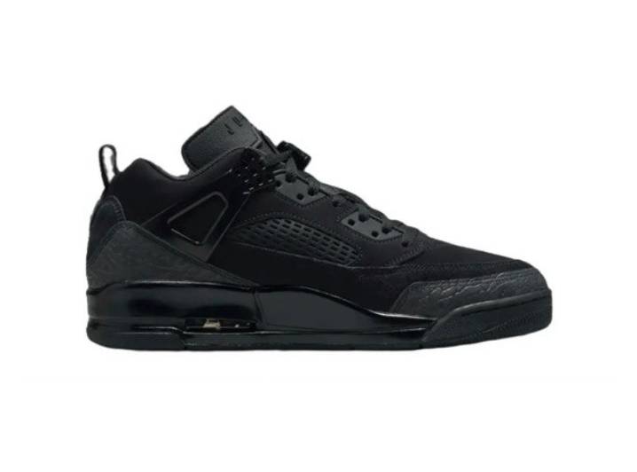 Jordan Spizike Low Comfortable Sporty Low-Top Retro Basketball Shoes Men's Black — изображение 3
