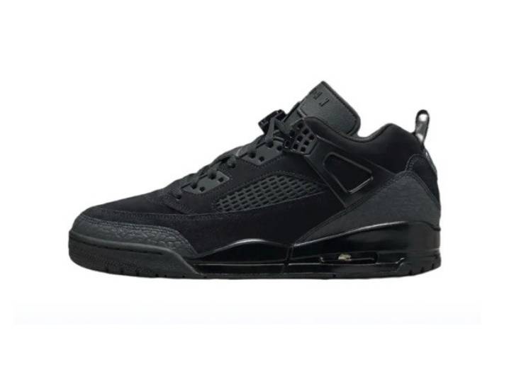 Jordan Spizike Low Comfortable Sporty Low-Top Retro Basketball Shoes Men's Black