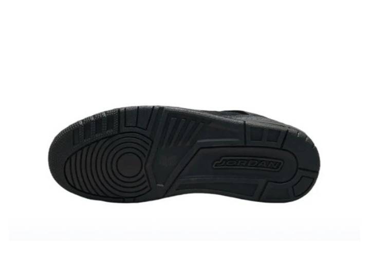 Jordan Spizike Low Comfortable Sporty Low-Top Retro Basketball Shoes Men's Black — изображение 5