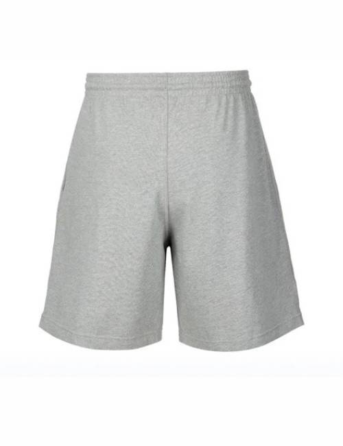 Nike Club logo print elastic drawstring casual Shorts men's gray — изображение 3