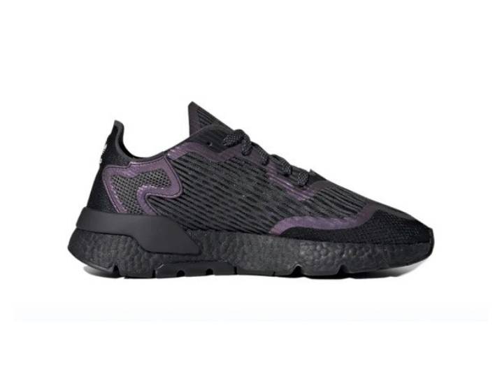 Аdidas Originals Nite Jogger woven fabric, trendy and versatile, shock-absorbing, slip-resistant and wear-resistant, low-top casual shoes, unisex, laser purple — изображение 6