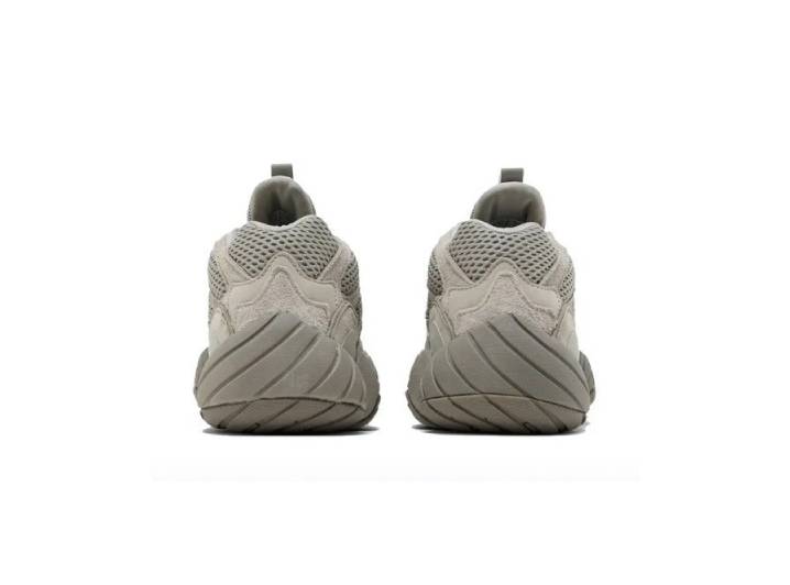 Аdidas Originals Yeezy 500 Ash Grey Washed Fabric Low-Top Dad Shoes, Unisex Style — изображение 3