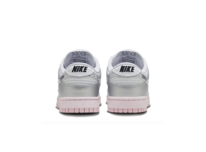 Nike Dunk Low-top Sneakers for Women, Silver — изображение 2