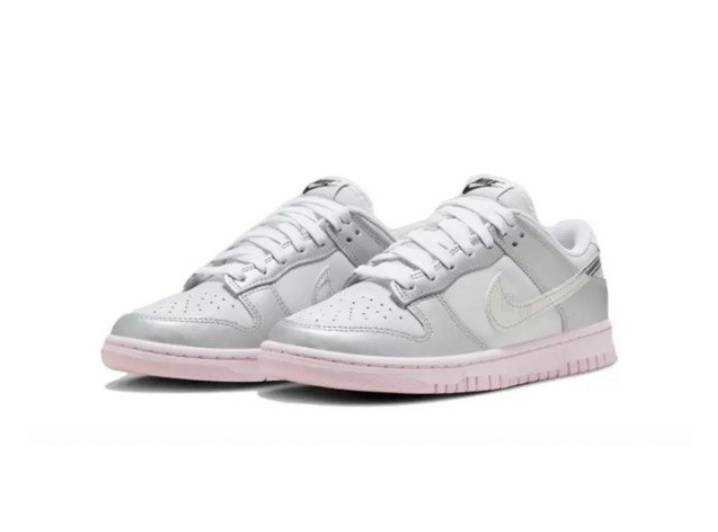 Nike Dunk Low-top Sneakers for Women, Silver — изображение 4