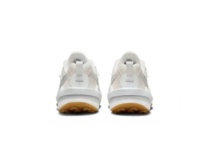 Nike x Sacai Zegamadome SP Leather & Fabric Collaboration: Comfortable, Versatile Low-Top Casual Shoes, Unisex, White — изображение 3