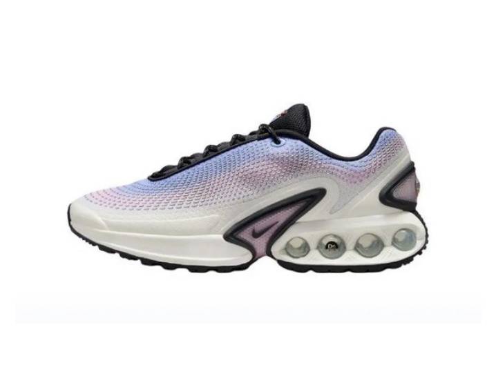 Nike Air Max Dn “Dawn” Comfortable and Versatile Low-Top Running Shoes with Durable Rubber and Leather - Women's - White, Pink, Purple