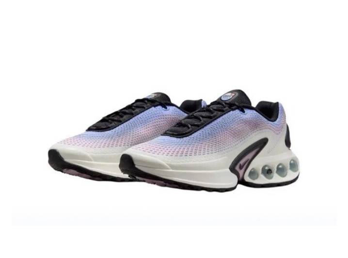Nike Air Max Dn “Dawn” Comfortable and Versatile Low-Top Running Shoes with Durable Rubber and Leather - Women's - White, Pink, Purple — изображение 4