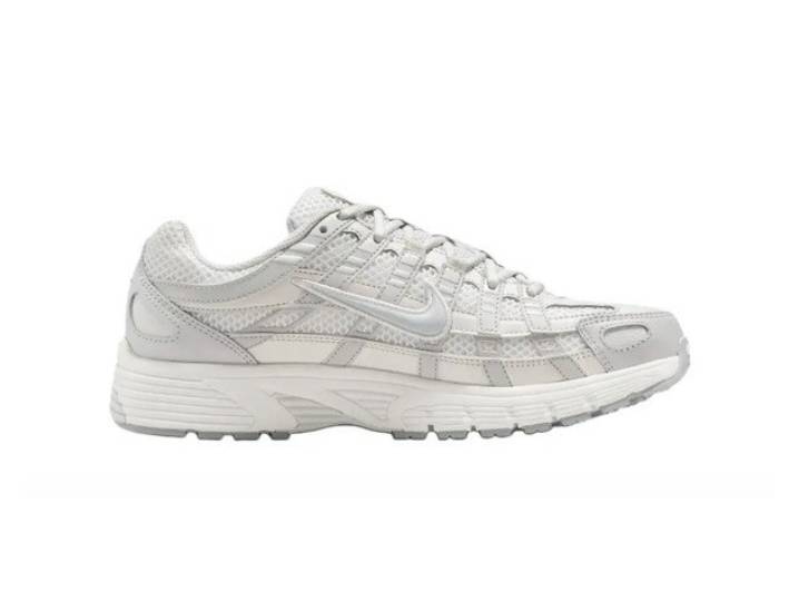 Nike P-6000 SE Versatile, Comfortable, Non-slip, Breathable, Lightweight Low-top Casual Running Shoes, Women's, White — изображение 2