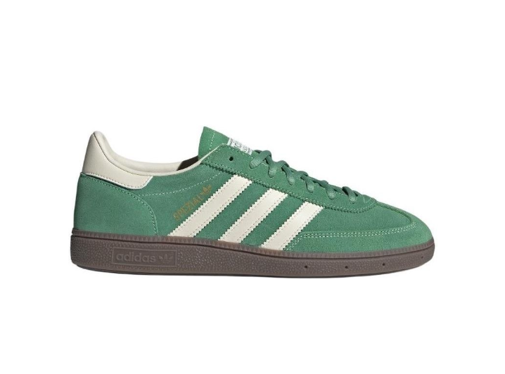 Аdidas Originals HANDBALL SPEZIAL Lace-up Low-top Sneakers, Unisex, Green and White — изображение 6