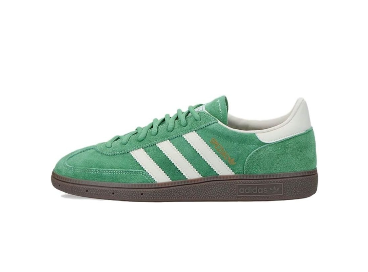 Аdidas Originals HANDBALL SPEZIAL Lace-up Low-top Sneakers, Unisex, Green and White