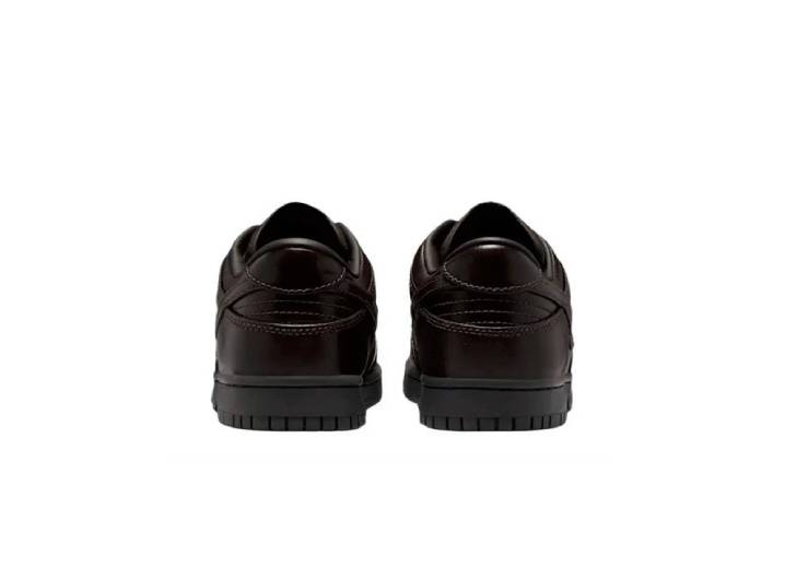 Nike Dunk Retro Premium Comfortable Low-Top Sneakers, Men's, Brown — изображение 4
