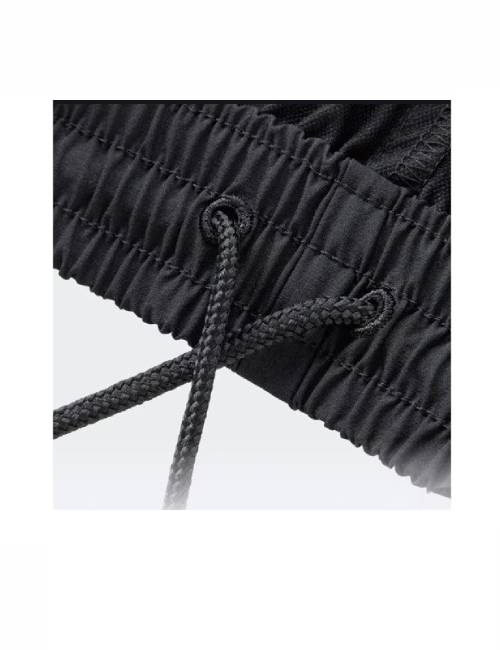 Аdidas originals TP OVERSIZED ZIP OFF Detachable loose-fitting striped retro sporty wide-leg casual pants, unisex, black — изображение 3