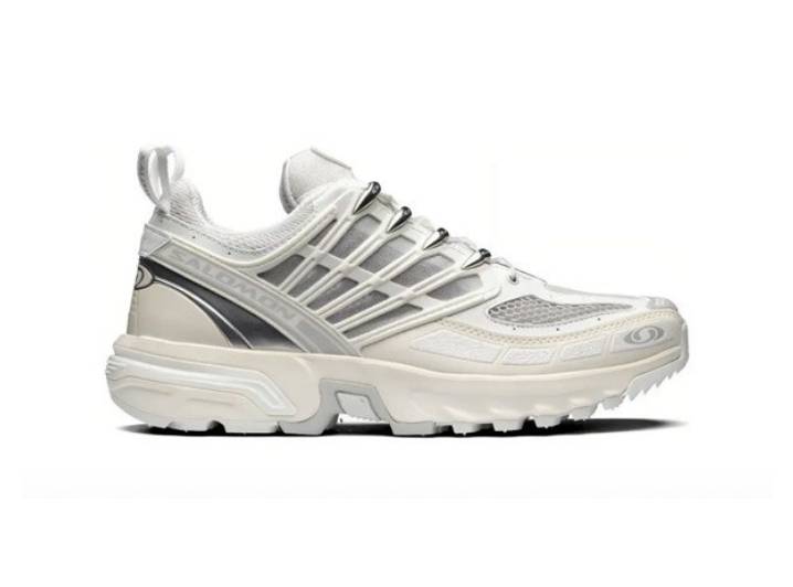 SALOMON ACS PRO functional outdoor sneakers made of mesh fabric, unisex, white. — изображение 5