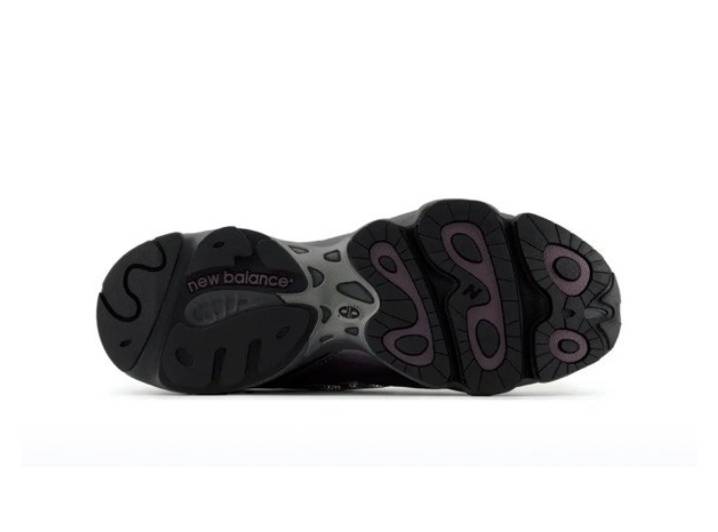 New Balance 1000 Retro Versatile Durable Lightweight Low-Top Casual Shoes, Unisex, Black/Purple — изображение 2