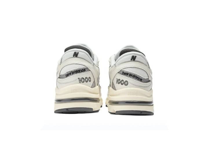 New Balance NB 1000 Comfortable and Versatile PU Mesh Low-Top Casual Running Shoes, Unisex, White — изображение 3