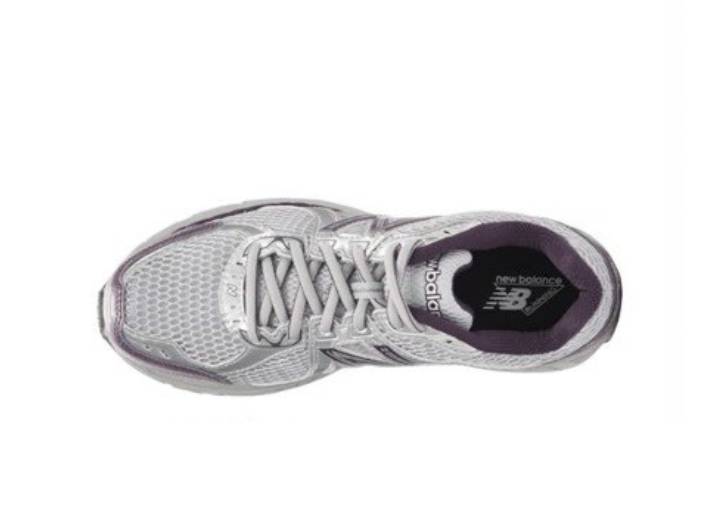 New Balance 860 v2 Y2K Spring/Summer Retro Millennium Ballet Style Comfortable Mesh Low-Top Running Shoes for Men and Women, Silver Purple width — изображение 5