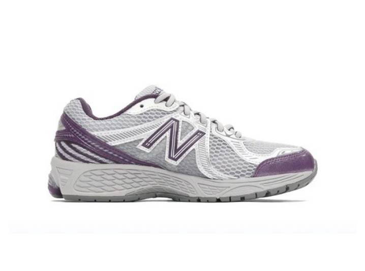 New Balance 860 v2 Y2K Spring/Summer Retro Millennium Ballet Style Comfortable Mesh Low-Top Running Shoes for Men and Women, Silver Purple width — изображение 6
