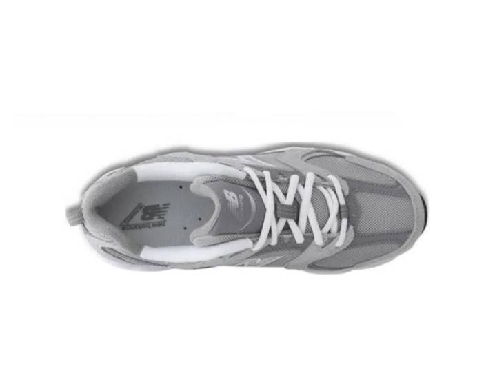 New Balance NB 530 Breathable Synthetic Leather Shock-Absorbing Durable Lightweight Low-Top Running Shoes, Unisex, Grey