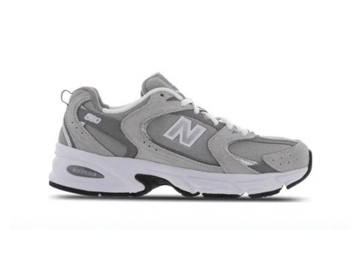 New Balance NB 530 Breathable Synthetic Leather Shock-Absorbing Durable Lightweight Low-Top Running Shoes, Unisex, Grey — изображение 2