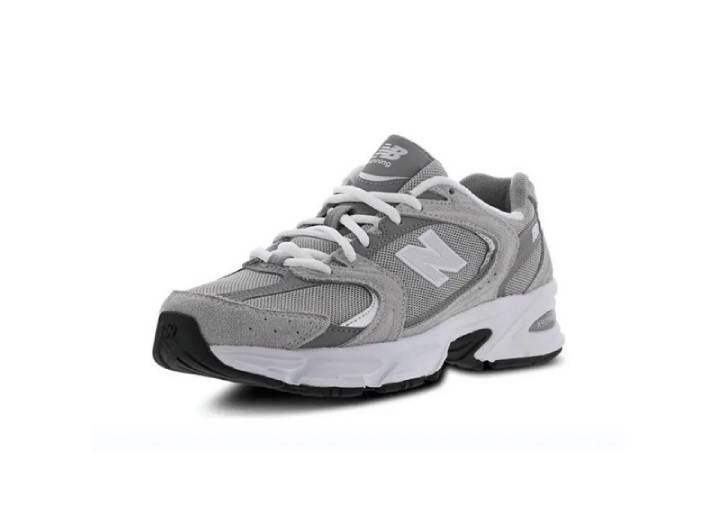 New Balance NB 530 Breathable Synthetic Leather Shock-Absorbing Durable Lightweight Low-Top Running Shoes, Unisex, Grey — изображение 3