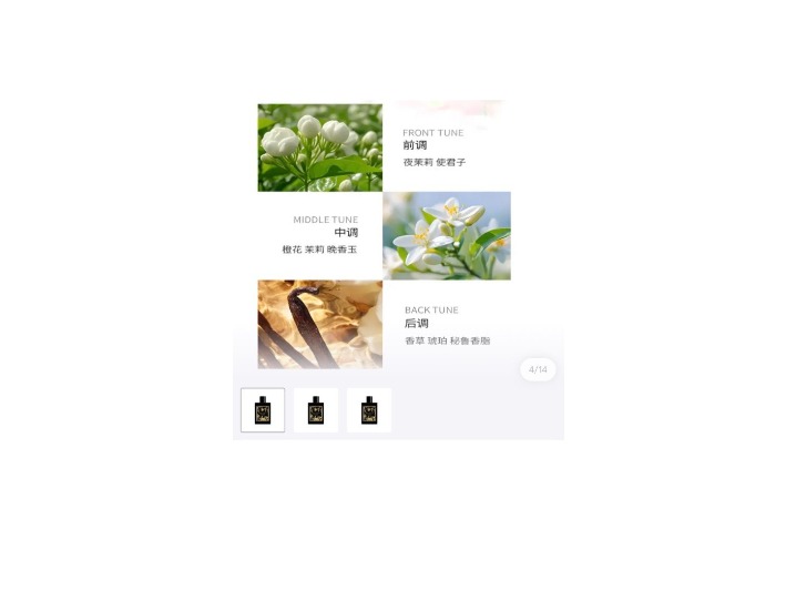 GUCCI Floral Perfume for Women - Jasmine Orange Blossom 30ml/50ml/100ml 50ml, no gift box — изображение 4