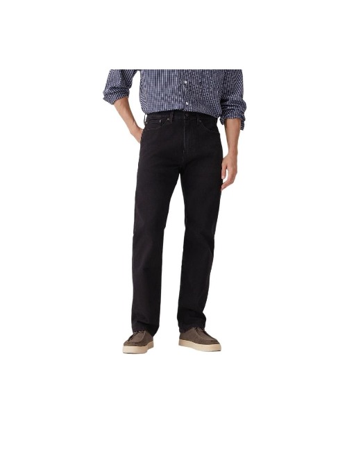 Levi's 505 — мужские джинсы прямого кроя, Matte Black — изображение 3
