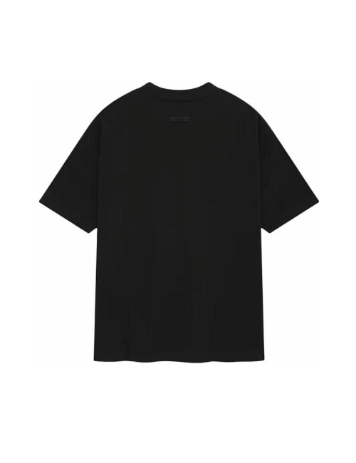 Fear of God Essentials x NBA: Чёрная футболка с логотипом из коллекции SS25 — изображение 4
