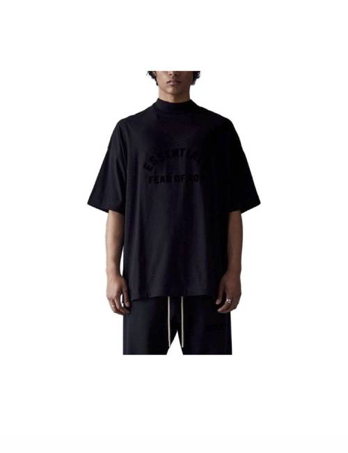 Fear of God Essentials SS23: Футболка Core S в цвете Jet Black — изображение 4