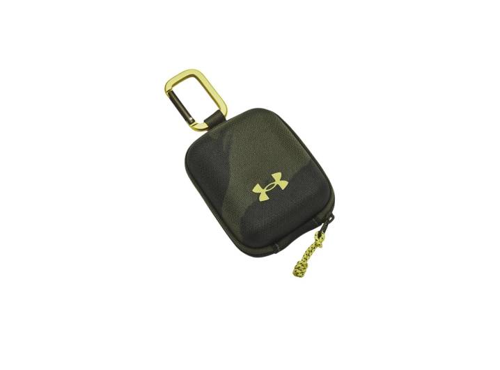 Under Armour: Микро-кошелёк на молнии из полиэстера в цвете Ocean OD Green
