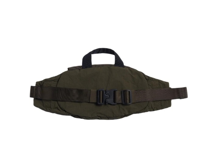 C.P. Company brand logo nylon waist bag for men, ivy green — изображение 5