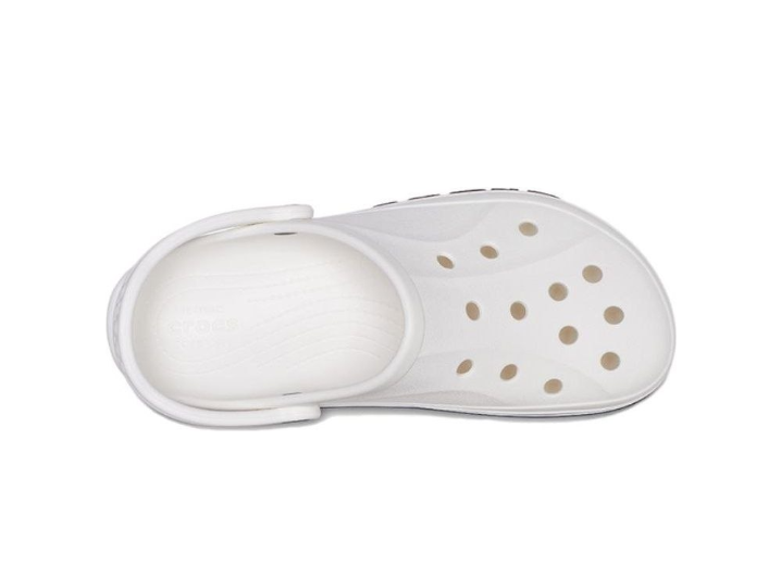 Crocs Bayaband Clog — унисекс сабо, Off-White — изображение 4