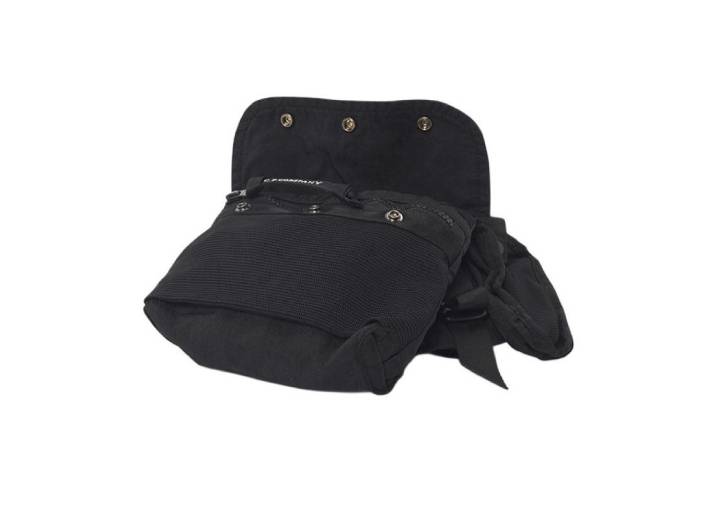 C.P. Company brand logo polyamide waist bag, men's, black — изображение 4