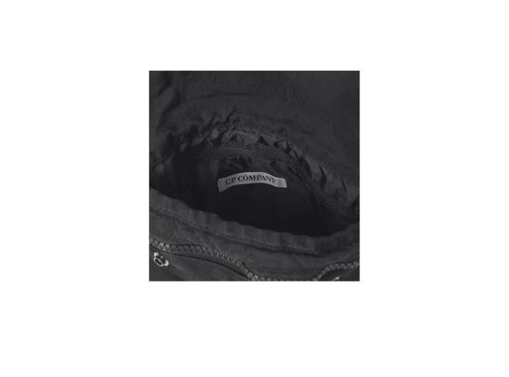 C.P. Company brand logo polyamide waist bag, men's, black — изображение 6