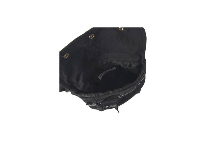 C.P. Company brand logo polyamide waist bag, men's, black — изображение 7