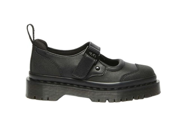 Dr. Martens Indica II Bex Tech — женские туфли Mary Jane на платформе, Black — изображение 7