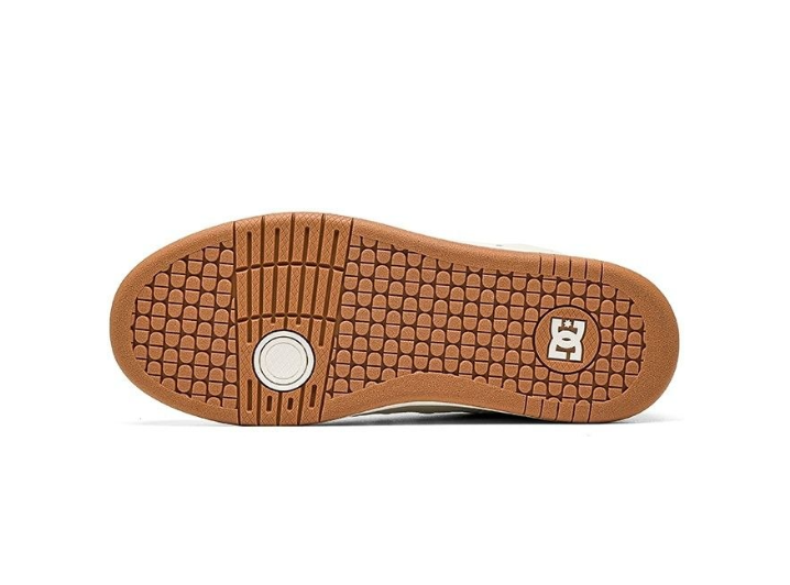 DCSHOES MANTECA 4 PRO: Белые кожаные кеды для скейтбординга и повседневного стиля — изображение 2