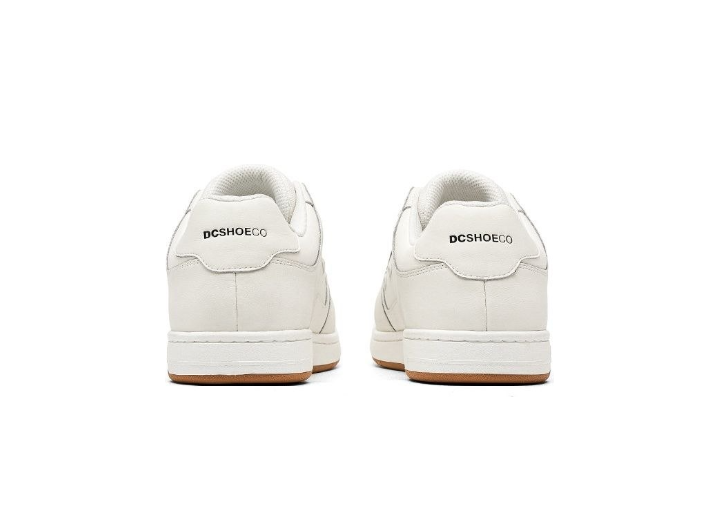 DCSHOES MANTECA 4 PRO: Белые кожаные кеды для скейтбординга и повседневного стиля — изображение 3