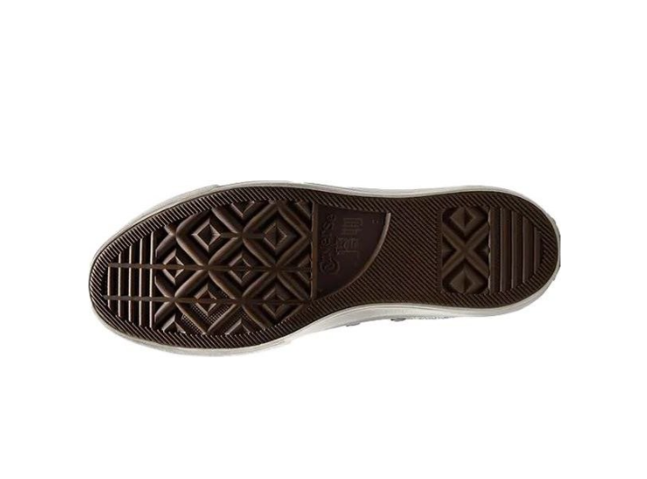 Converse All Star Lift — женские высокие кроссовки из канвы, Silver — изображение 7