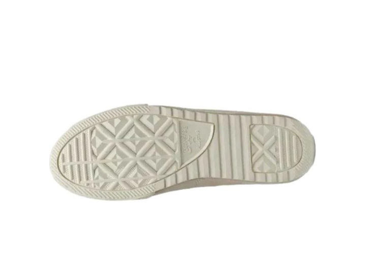 Converse Chuck Taylor Lo slim, comfortable, breathable low-top casual shoes, unisex, beige. — изображение 4