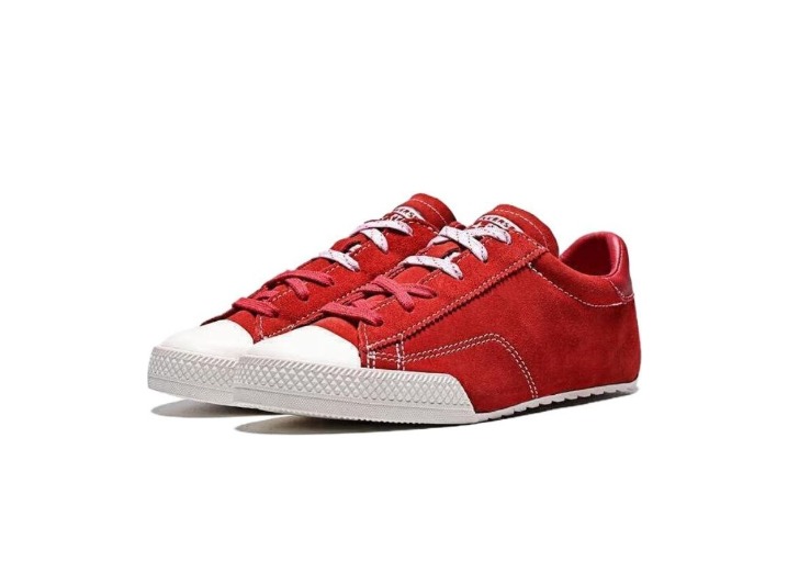 Converse Chuck Taylor All Star: Красные низкие кеды для повседневного стиля — изображение 3
