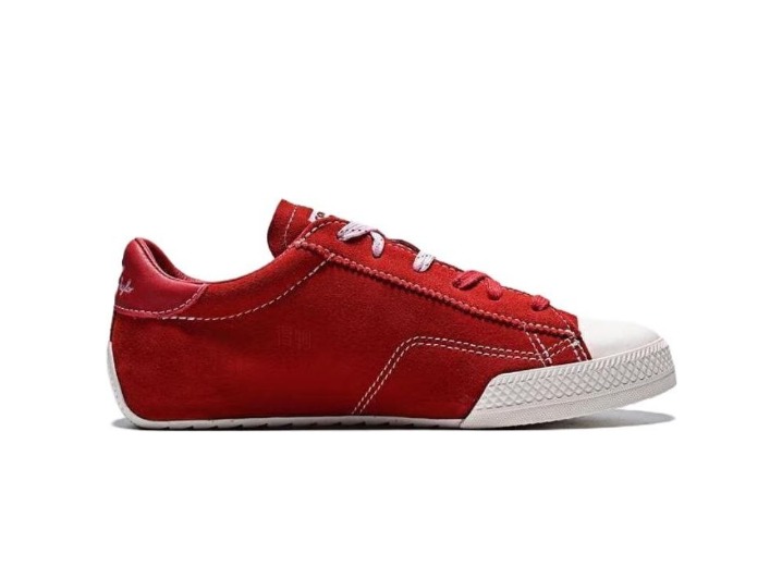 Converse Chuck Taylor All Star: Красные низкие кеды для повседневного стиля — изображение 5
