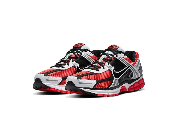 Nike Zoom Vomero 5 — мужские беговые кроссовки, Black/Red/White — изображение 5