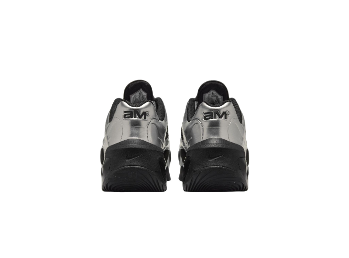 Nike Air Max Muse Rubber Sport Comfort Low-Top Casual Shoes Women's Silver/Black — изображение 3