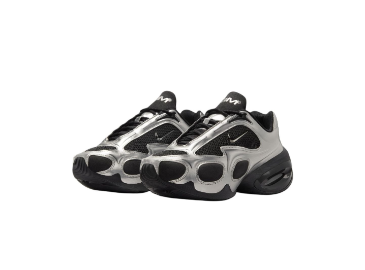 Nike Air Max Muse Rubber Sport Comfort Low-Top Casual Shoes Women's Silver/Black — изображение 6