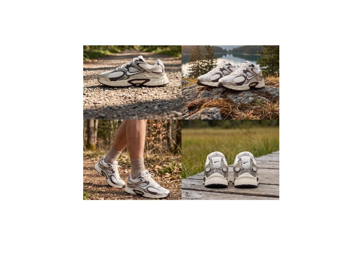 Nike V5 RNR: Мужские кроссовки в цвете Phantom Gray/Gentle Cool — изображение 2