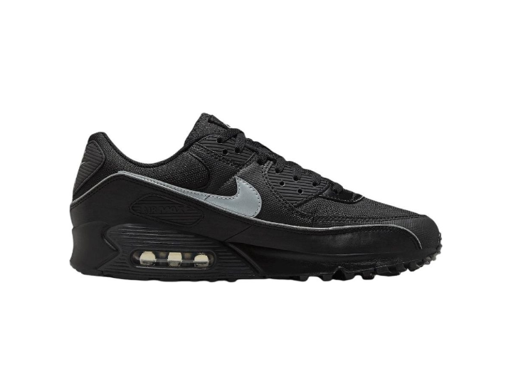 Nike Air Max 90 — унисекс беговые кроссовки, Black — изображение 4