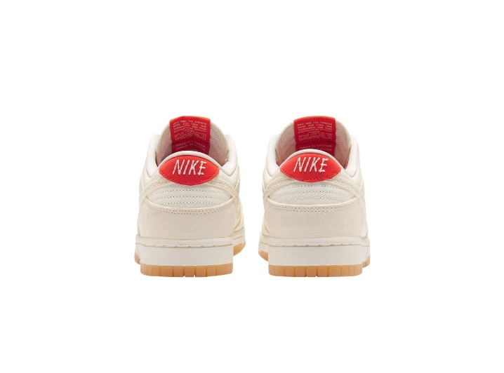 Nike Dunk Low Friendship Knot: Женские низкие кеды в цвете Off-White — изображение 5