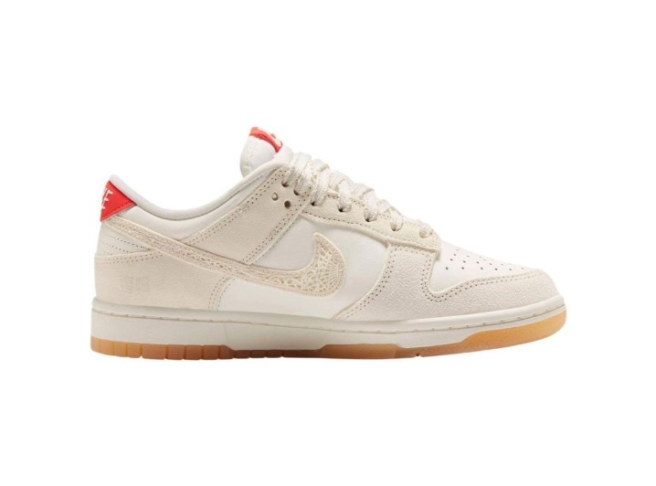 Nike Dunk Low Friendship Knot: Женские низкие кеды в цвете Off-White — изображение 6