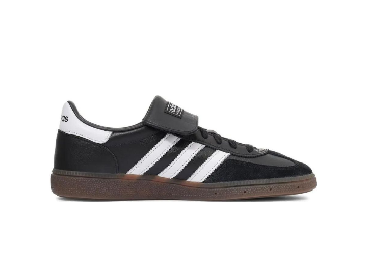 adidas Originals HANDBALL SPEZIAL Versatile Simple Low-Top Sneakers for Men, Black and White — изображение 5