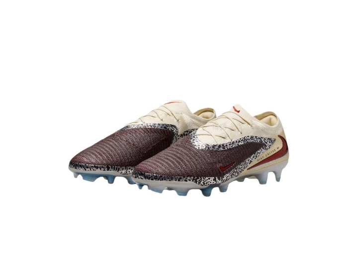 Nike Phantom 6 Elite — унисекс футбольные бутсы, Burgundy — изображение 4